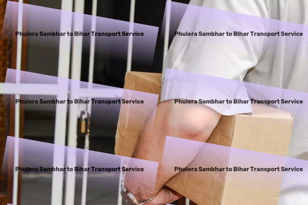 Phulera Sambhar to Bihar Transport Empowering your logistical dreams in the heart of India! - Heavy equipment shipping