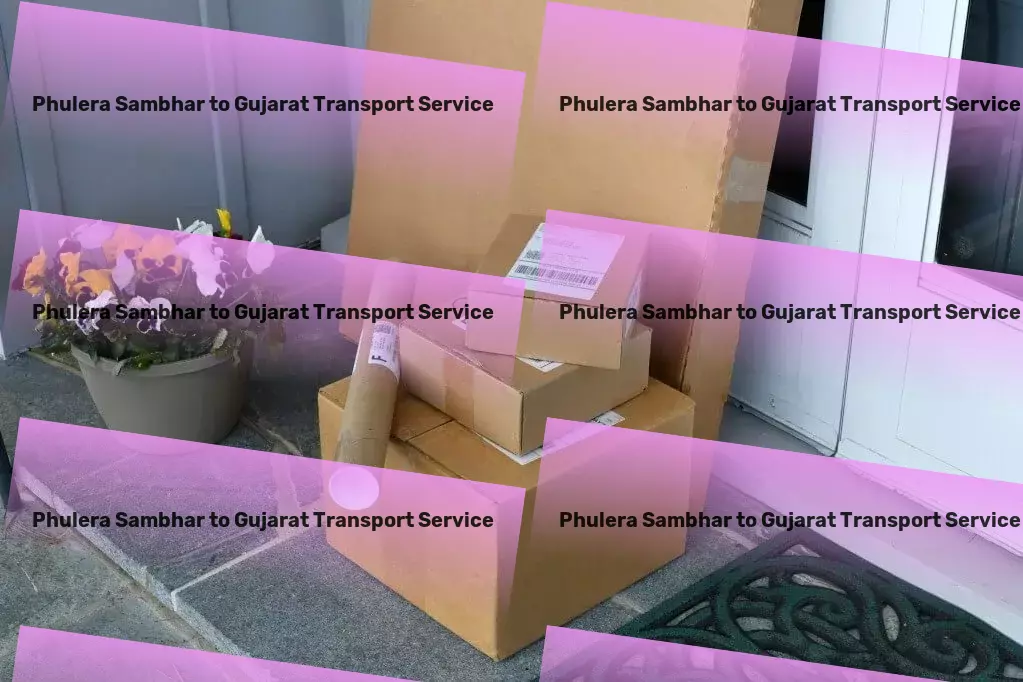 Phulera Sambhar to Gujarat Transport Professional shipping services