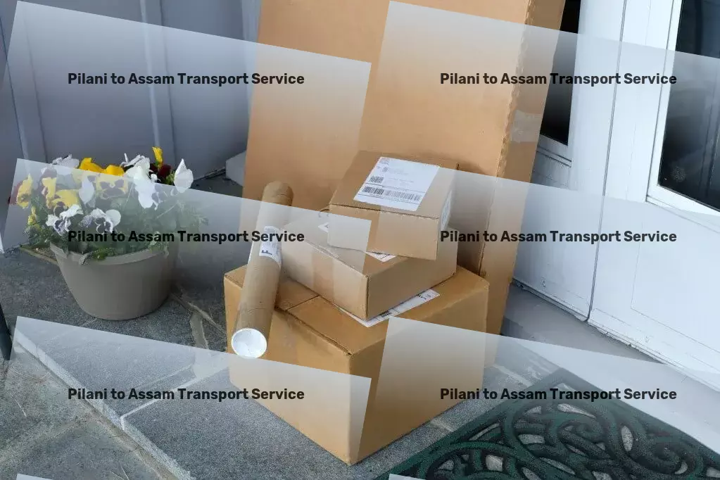 Pilani to Assam Transport Express bulk cargo delivery