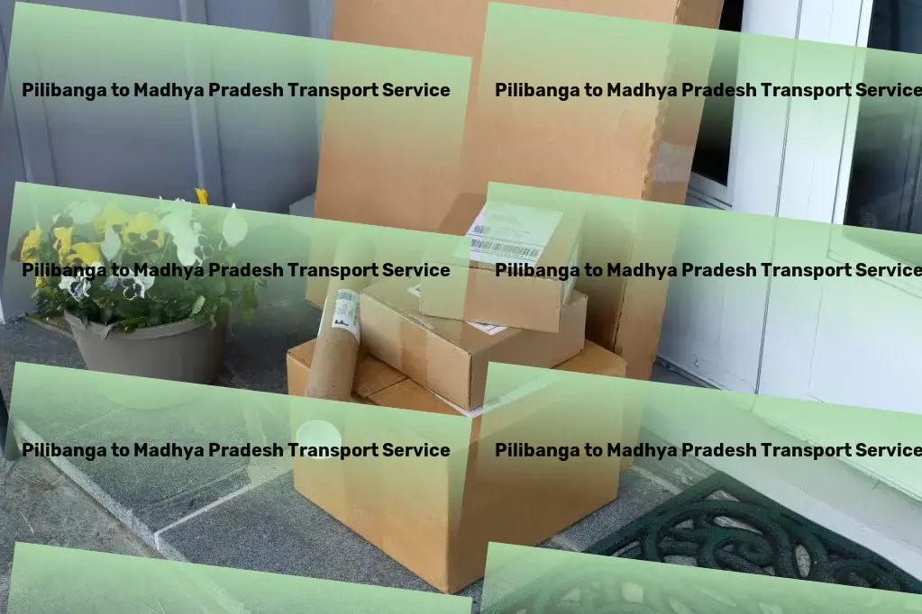 Pilibanga to Madhya Pradesh Transport Local goods logistics