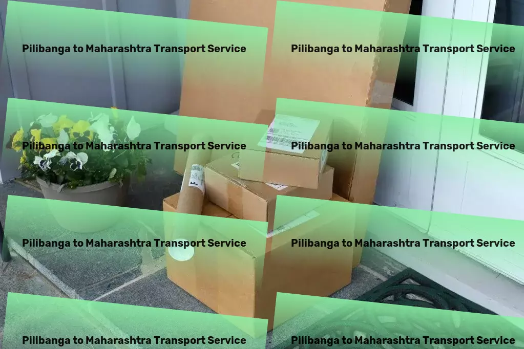 Pilibanga to Maharashtra Transport Interstate parcel delivery