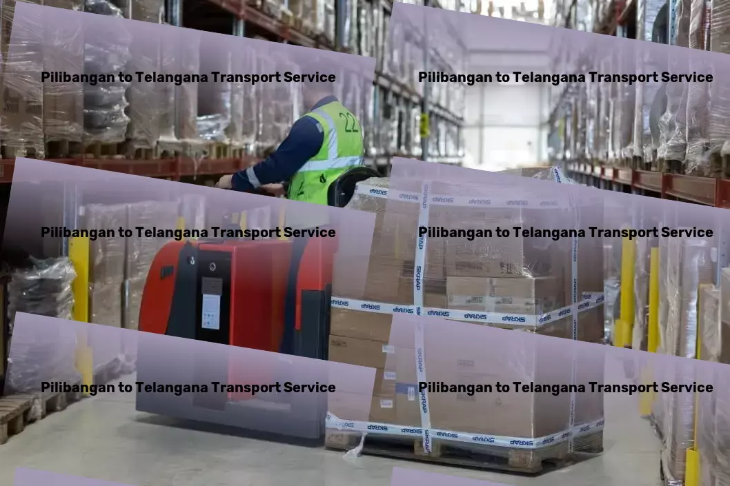 Pilibangan to Telangana Transport Parcel freight networks