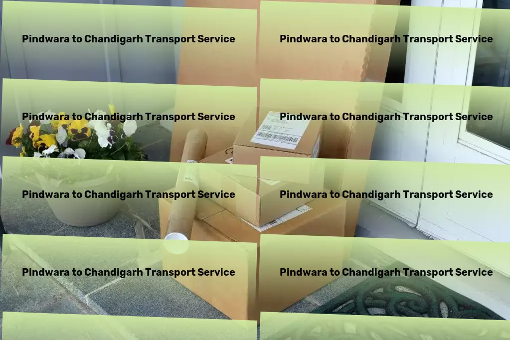 Pindwara to Chandigarh Transport Fast goods solutions