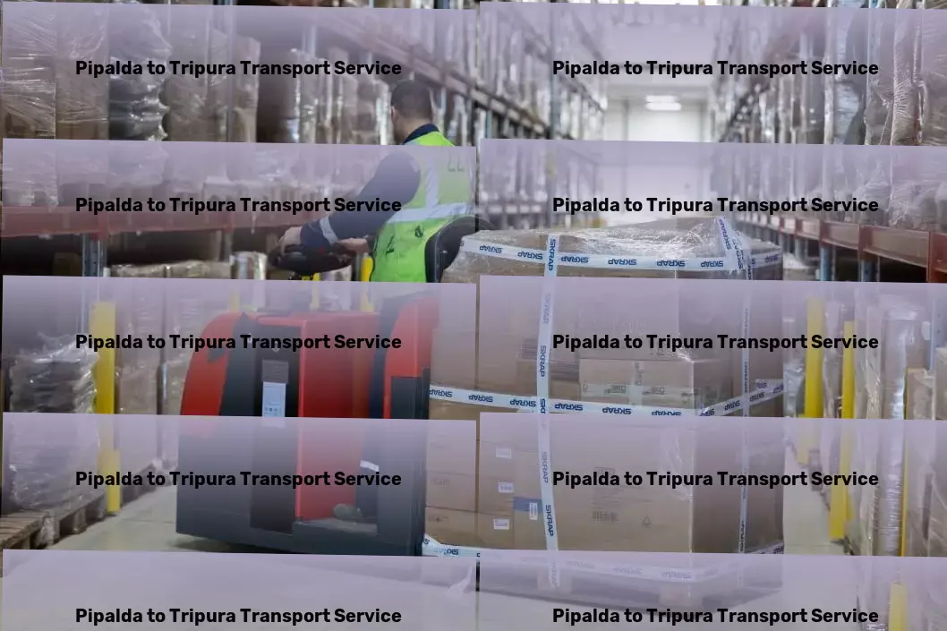 Pipalda to Tripura Transport Cargo delivery services