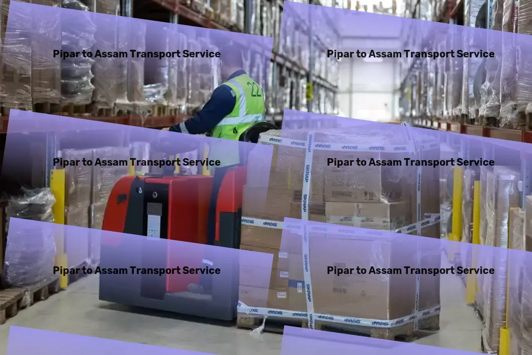 Pipar to Assam Transport Standard courier services