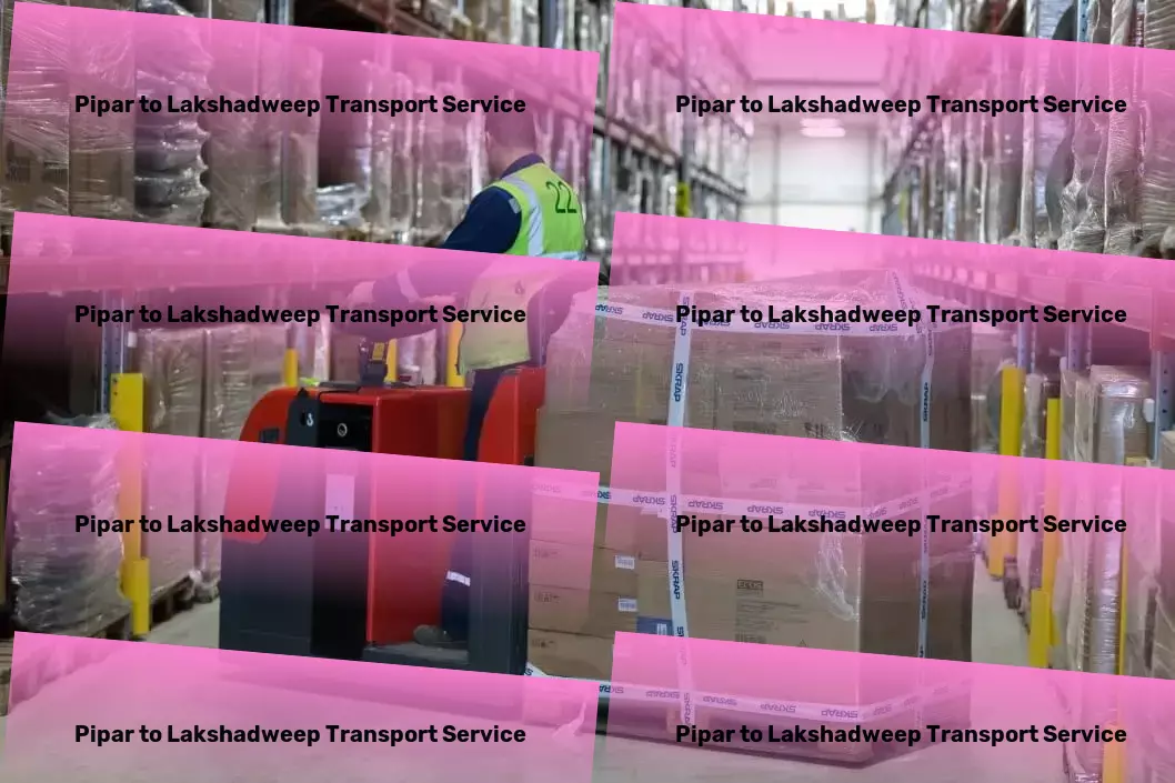 Pipar to Lakshadweep Transport Freight parcel logistics