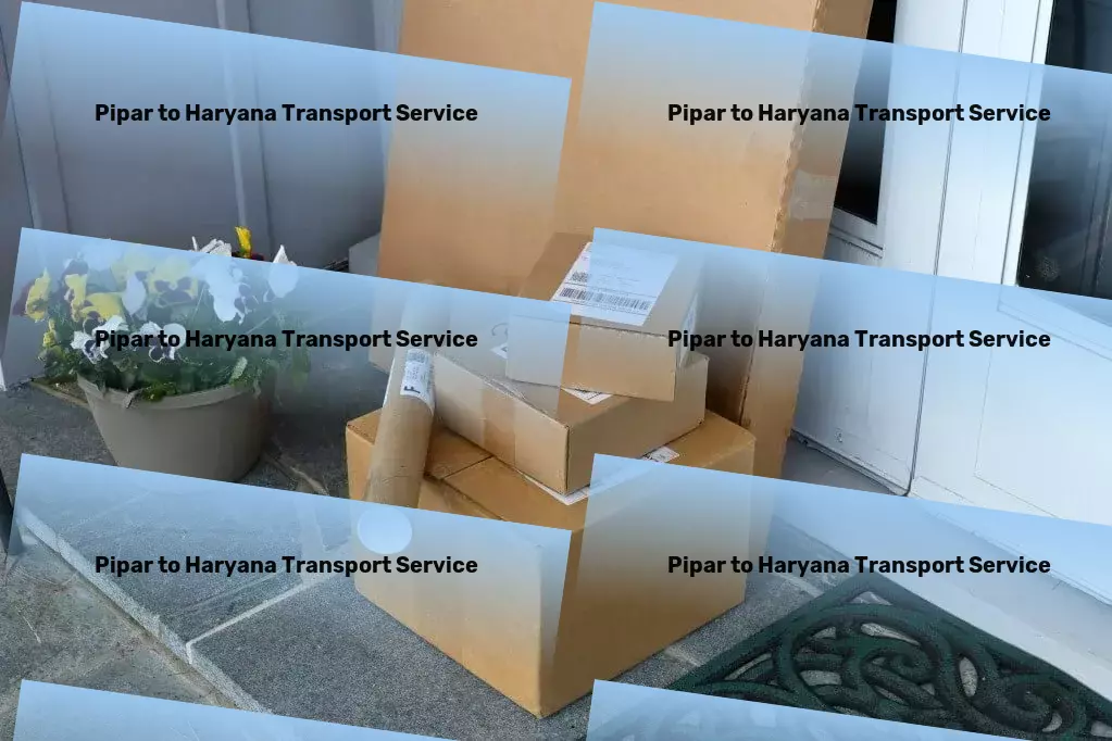 Pipar to Haryana Transport Express cargo solutions