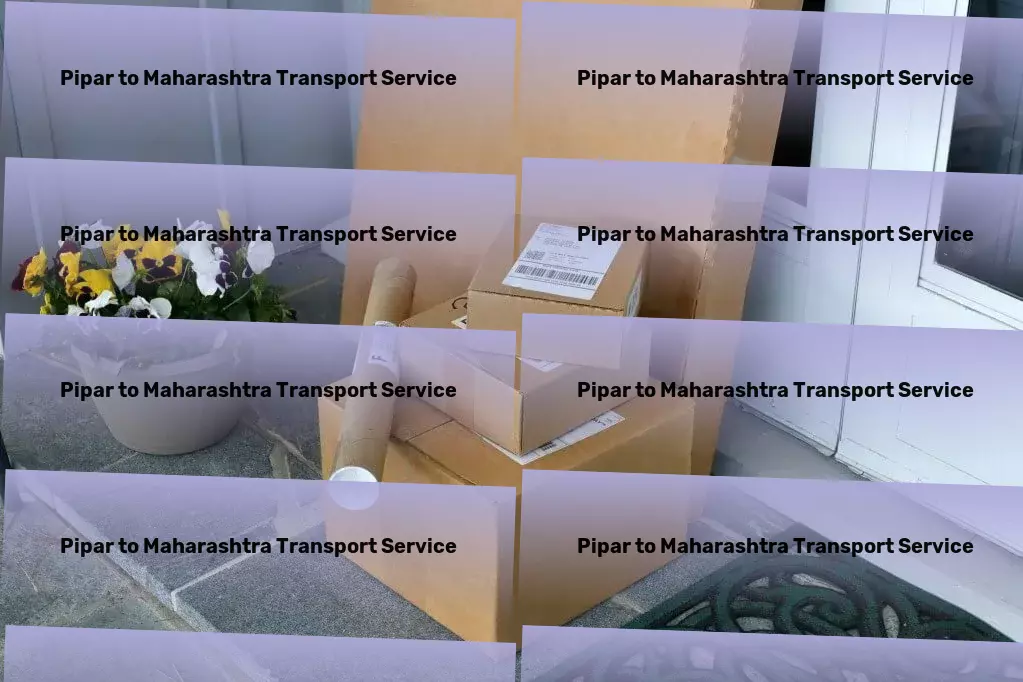 Pipar to Maharashtra Transport Nationwide parcel delivery