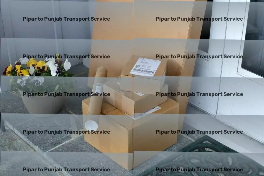 Pipar to Punjab Transport Uniting every state with top-class transportation solutions! - Heavy cargo movers