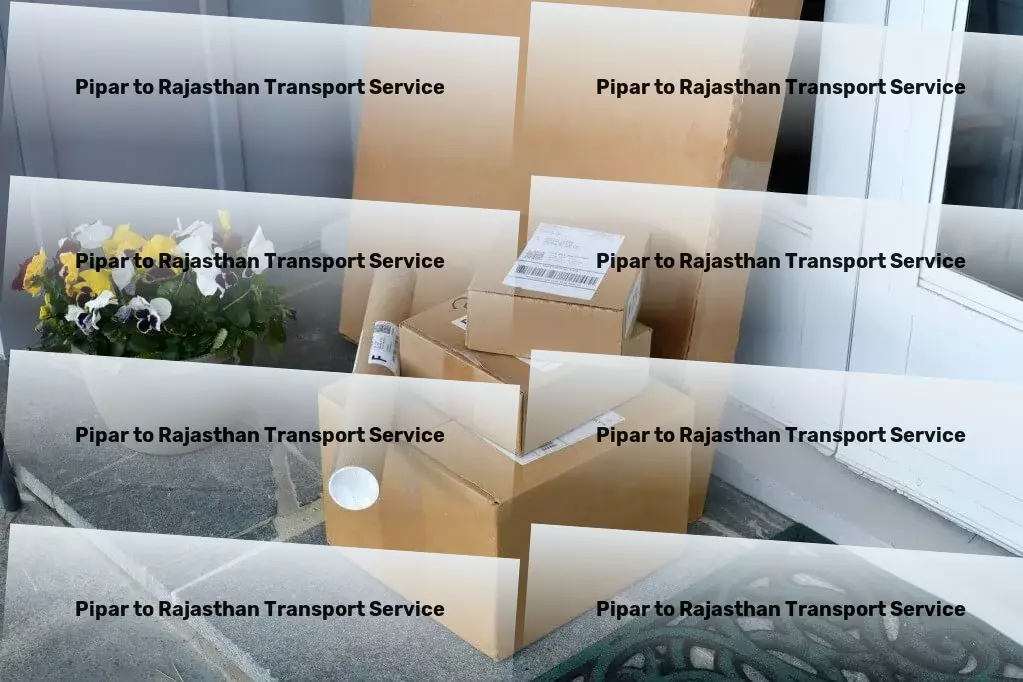 Pipar to Rajasthan Transport Where functionality meets the future of tech. - Dedicated transport logistics