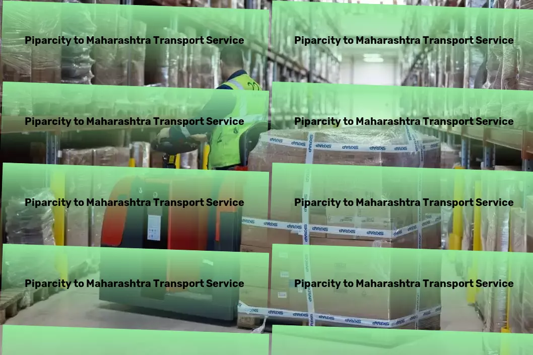 Piparcity to Maharashtra Transport Industrial goods carriage