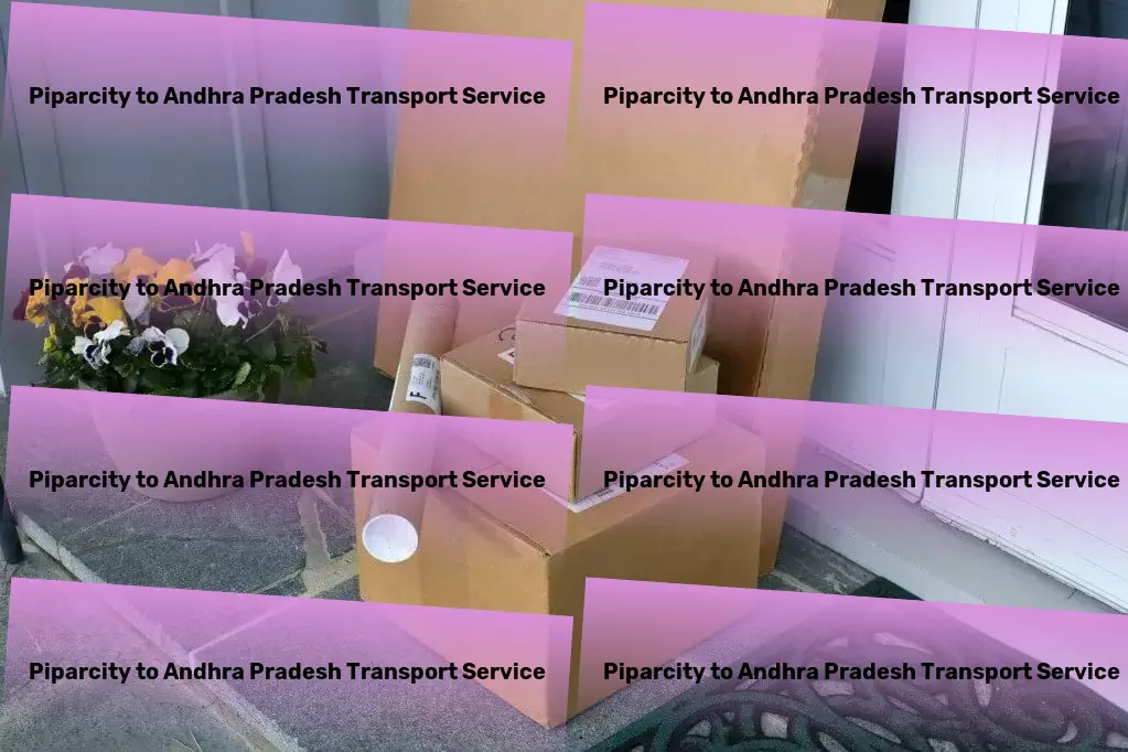 Piparcity to Andhra Pradesh Transport Customized goods shipment