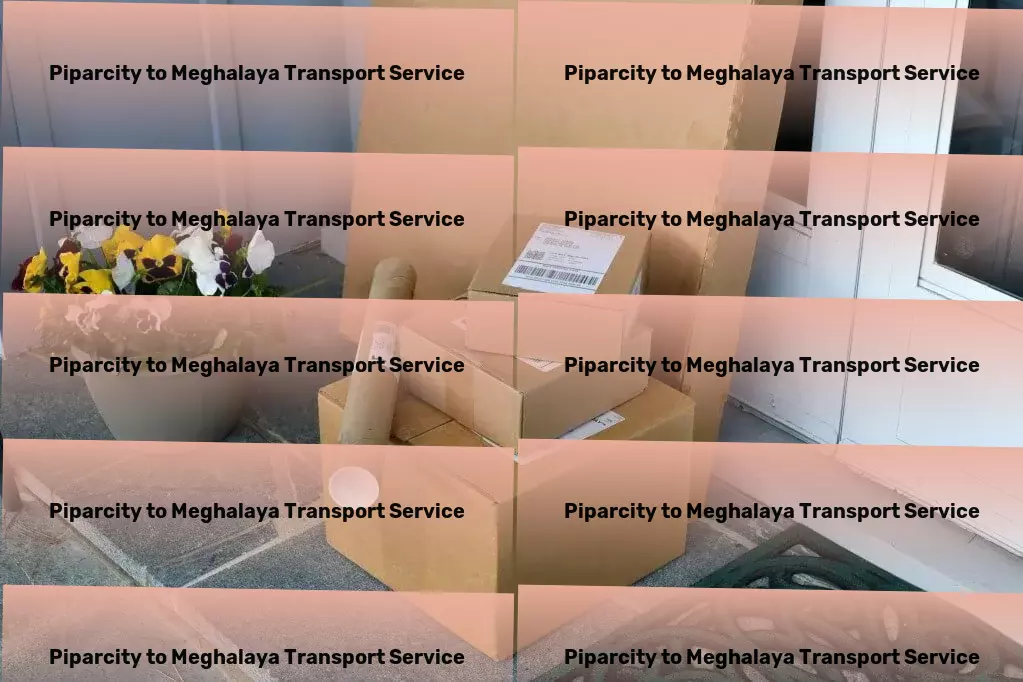 Piparcity to Meghalaya Transport High-capacity goods services