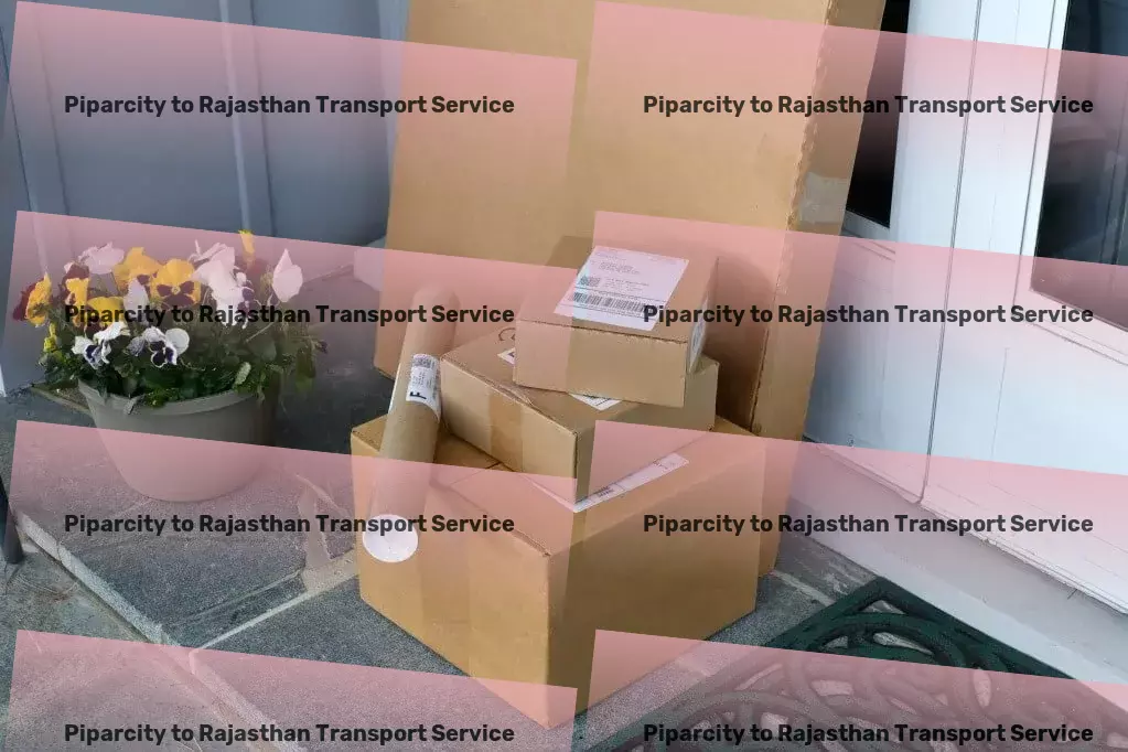 Piparcity to Rajasthan Transport Heavy cargo logistics