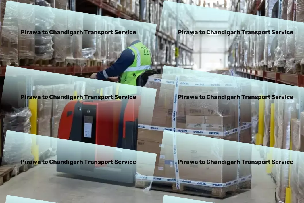 Pirawa to Chandigarh Transport Unleashing productivity in Indian logistics operations. - Professional goods forwarding