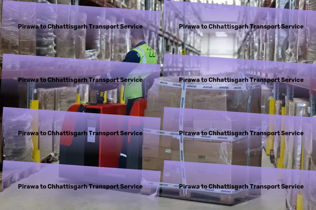 Pirawa to Chhattisgarh Transport Citywide parcel forwarding