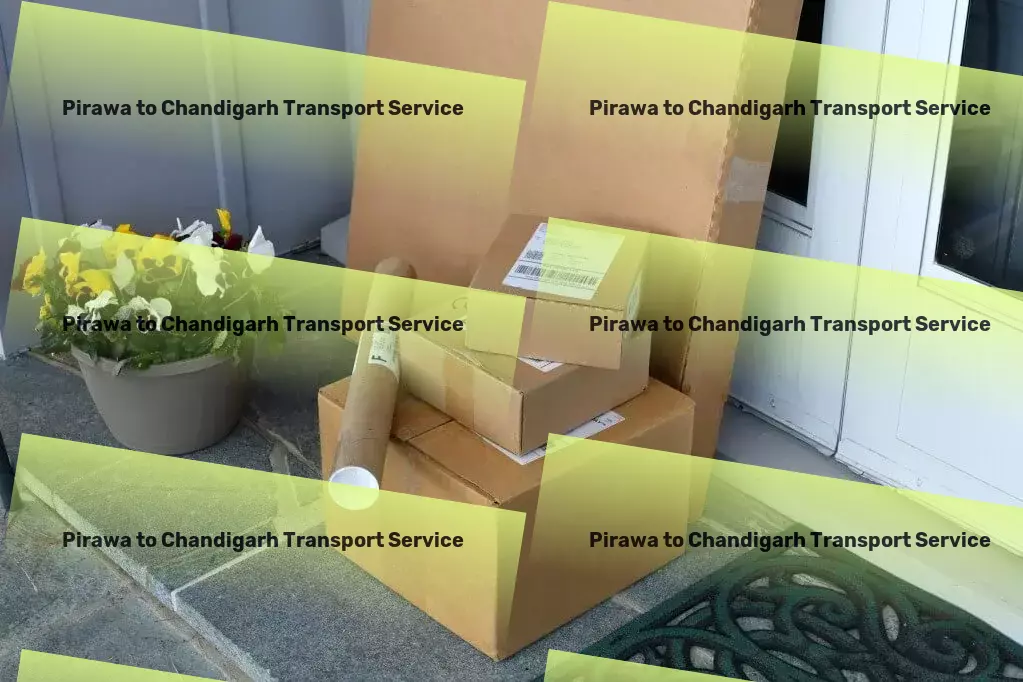 Pirawa to Chandigarh Transport Multi-regional transport operations