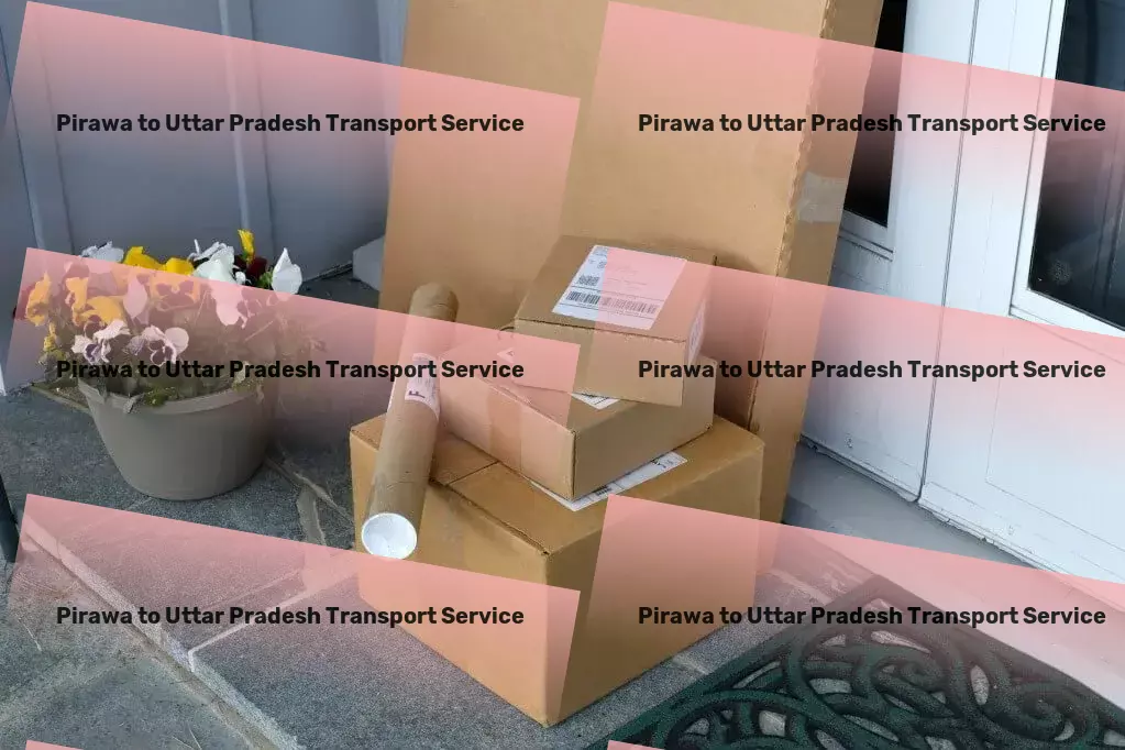 Pirawa to Uttar Pradesh Transport Citywide goods shipment solutions