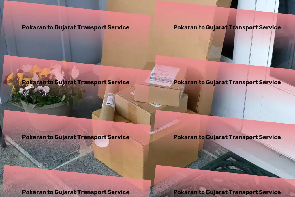 Pokaran to Gujarat Transport Personal parcel delivery