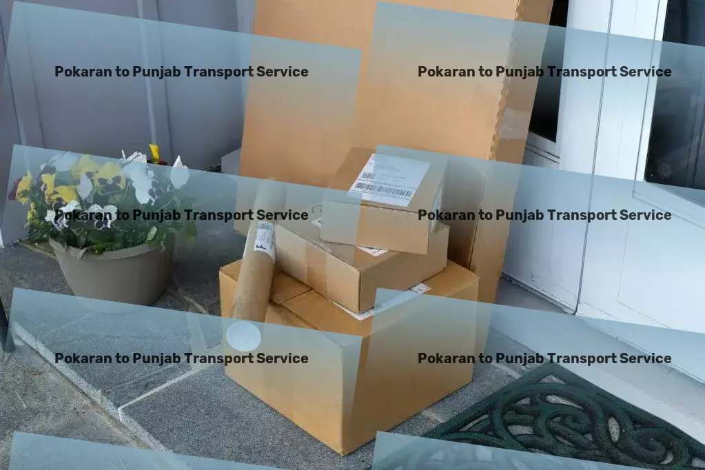 Pokaran to Punjab Transport Empower your business with top-tier transportation services in India! - Essential cargo services