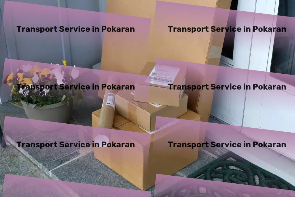 Cargo in Pokaran, Rajasthan (RJ) Your success is our destination: Leading transport services in India. - Commercial freight transport