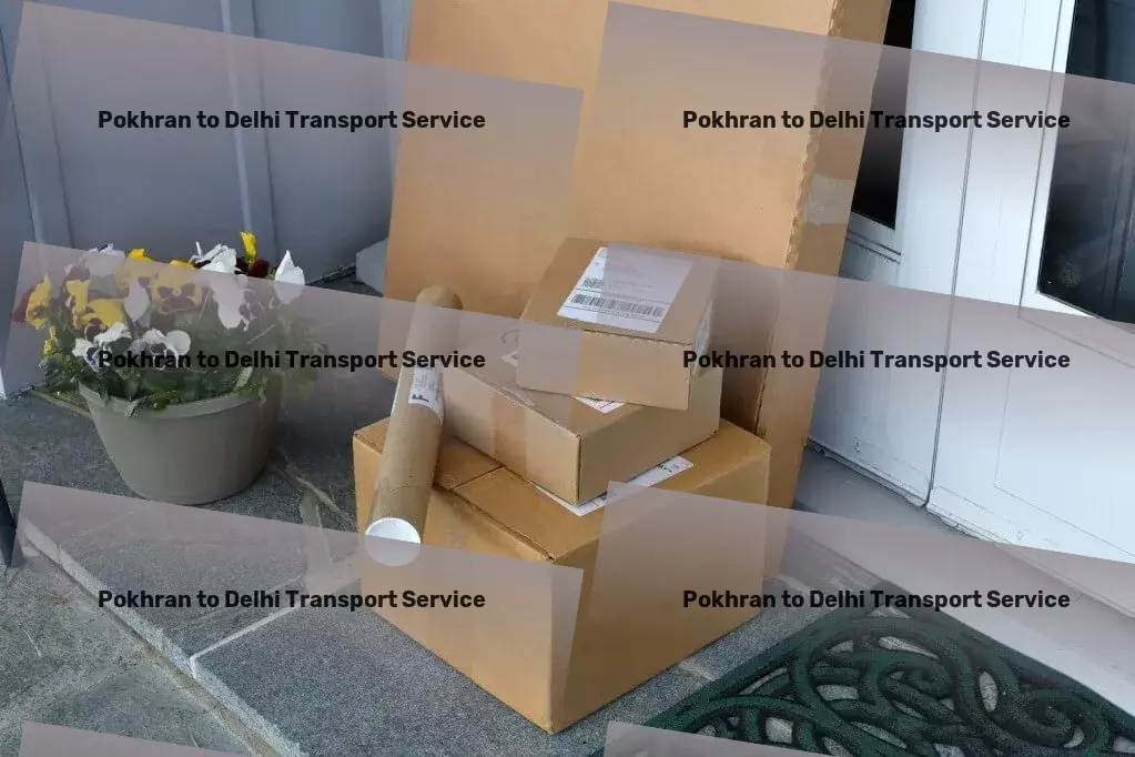 Pokhran to Delhi Transport Customized goods logistics