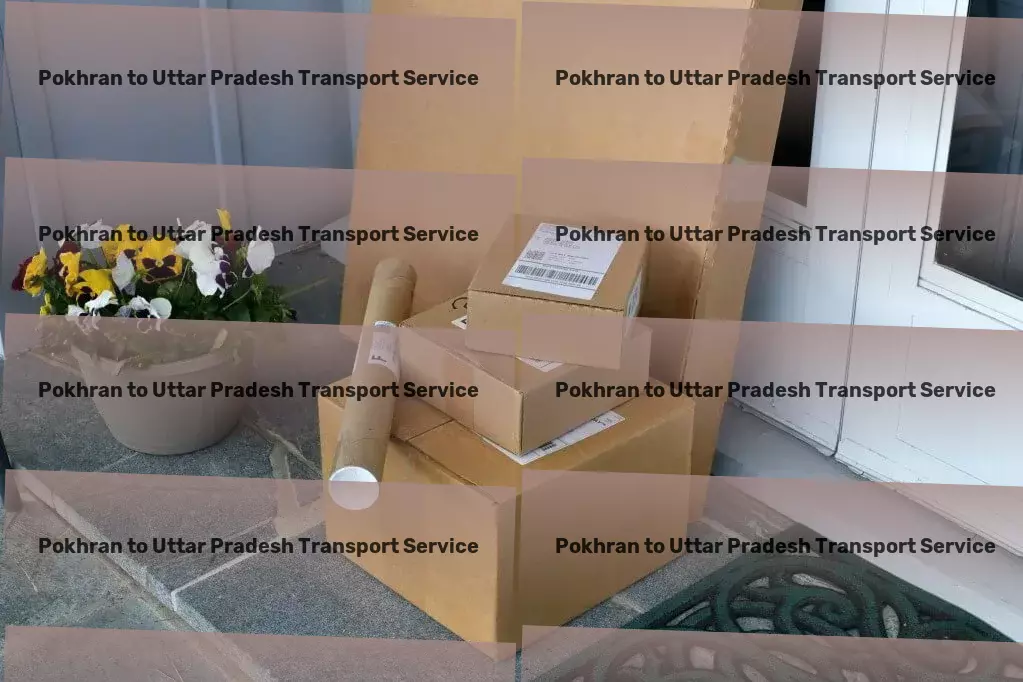 Pokhran to Uttar Pradesh Transport Regional parcel services