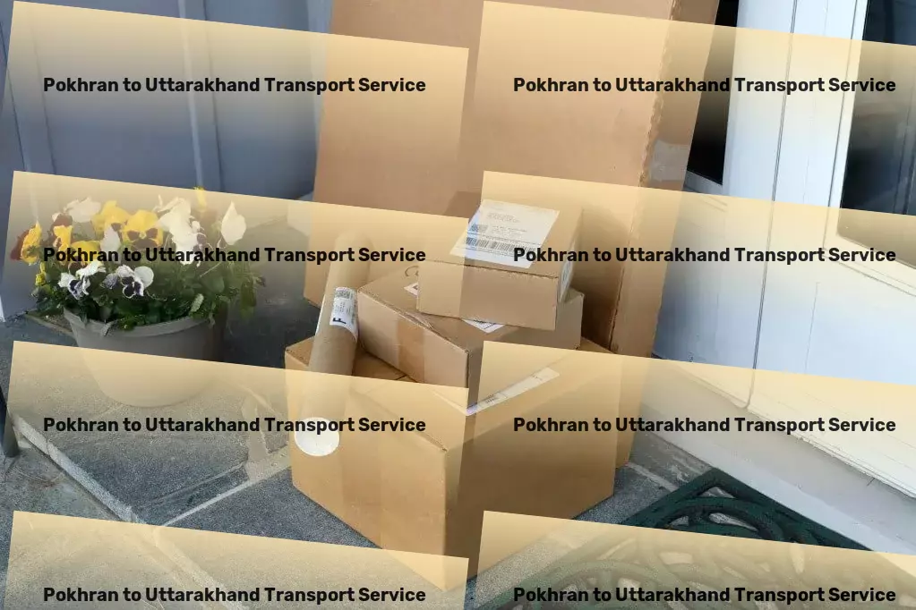 Pokhran to Uttarakhand Transport High-volume parcel delivery