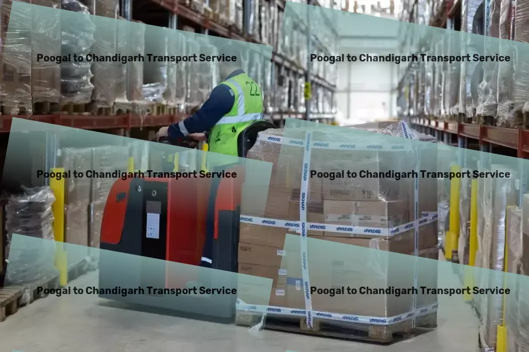 Poogal to Chandigarh Transport Full-scale package delivery