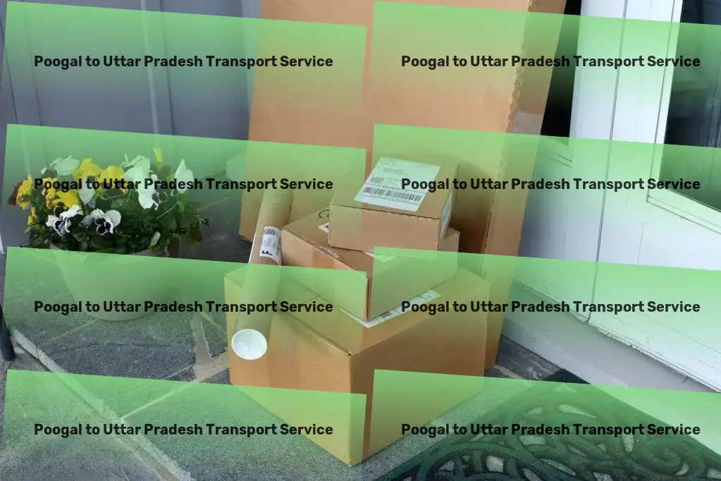 Poogal to Uttar Pradesh Transport Specialized household logistics