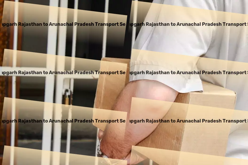 Pratapgarh Rajasthan to Arunachal Pradesh Transport Technology tailored to fit your lifestyle! - Heavy goods shipment services