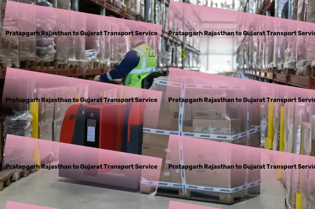 Pratapgarh Rajasthan to Gujarat Transport Rapid freight solutions