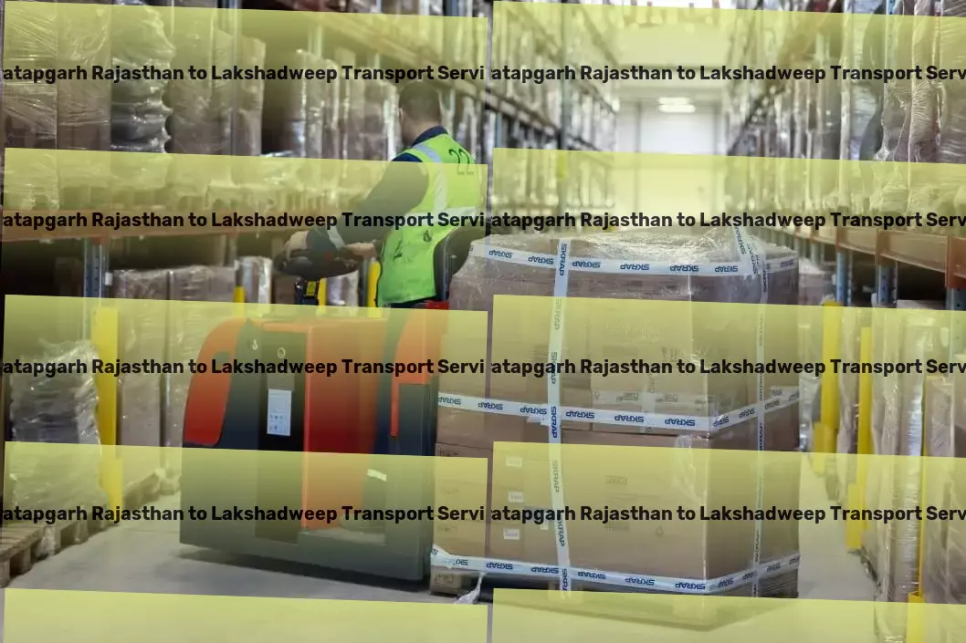 Pratapgarh Rajasthan to Lakshadweep Transport Integrated goods forwarding