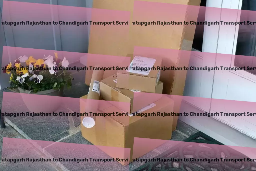 Pratapgarh Rajasthan to Chandigarh Transport Motorcycle shipping services