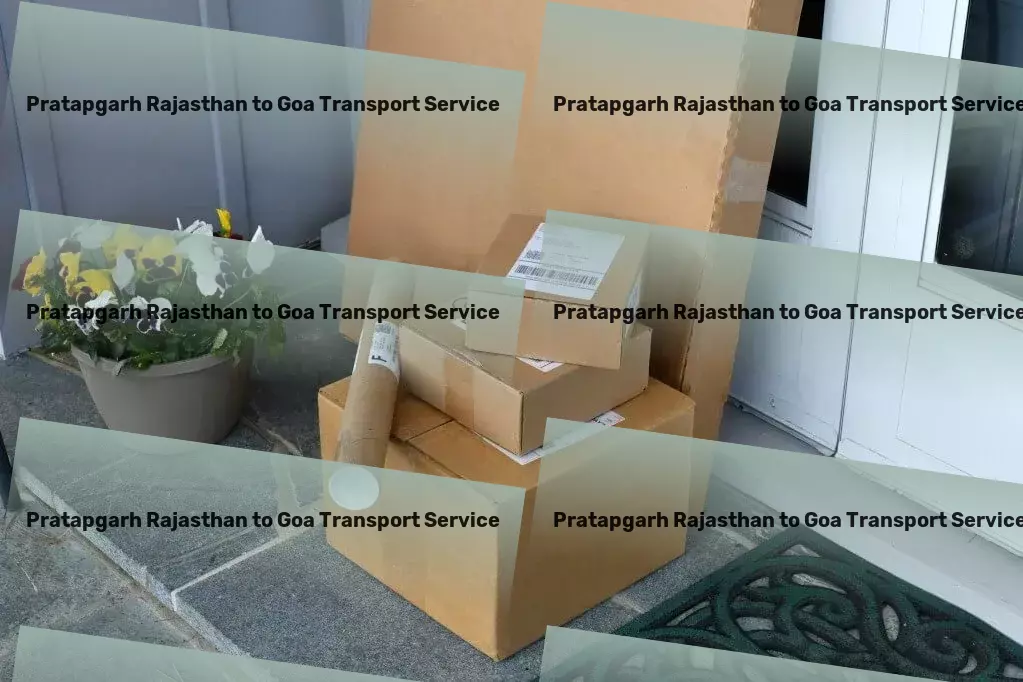 Pratapgarh Rajasthan to Goa Transport Parcel freight networks