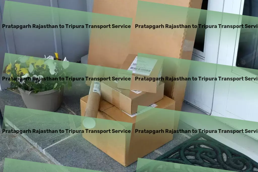 Pratapgarh Rajasthan to Tripura Transport Crafted for convenience: tailor-made transport solutions within India. - Long-distance freight services