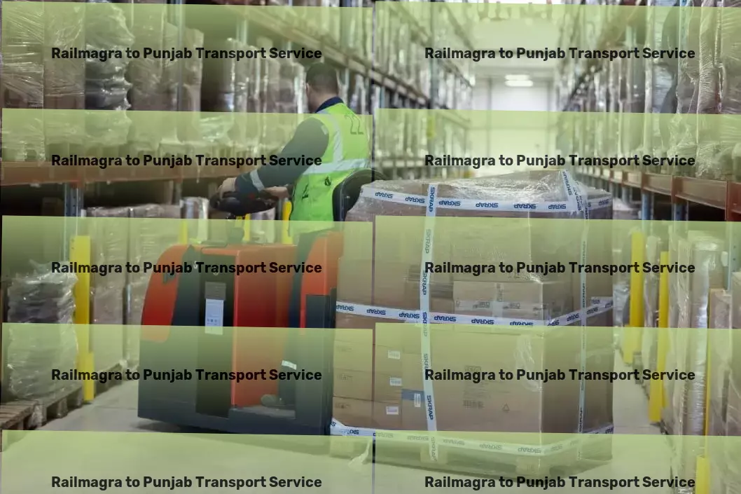 Railmagra to Punjab Transport Digital freight solutions