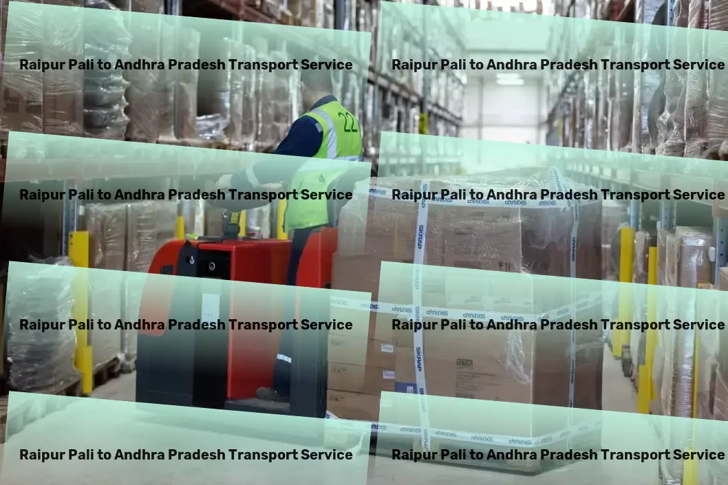 Raipur Pali to Andhra Pradesh Transport From point A to B with efficiency and expertise! - Industrial cargo delivery