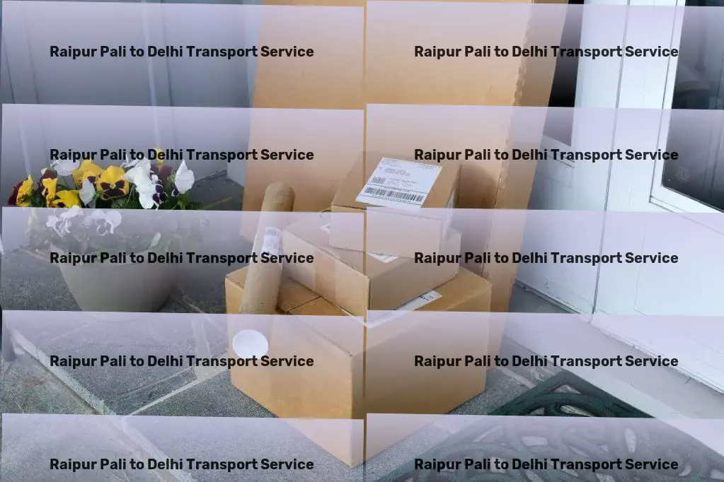 Raipur Pali to Delhi Transport Advanced goods shipment solutions