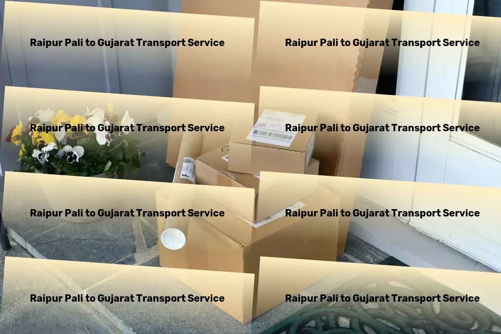 Raipur Pali to Gujarat Transport Efficient goods dispatch