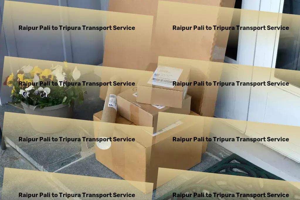 Raipur Pali to Tripura Transport Expedited logistics