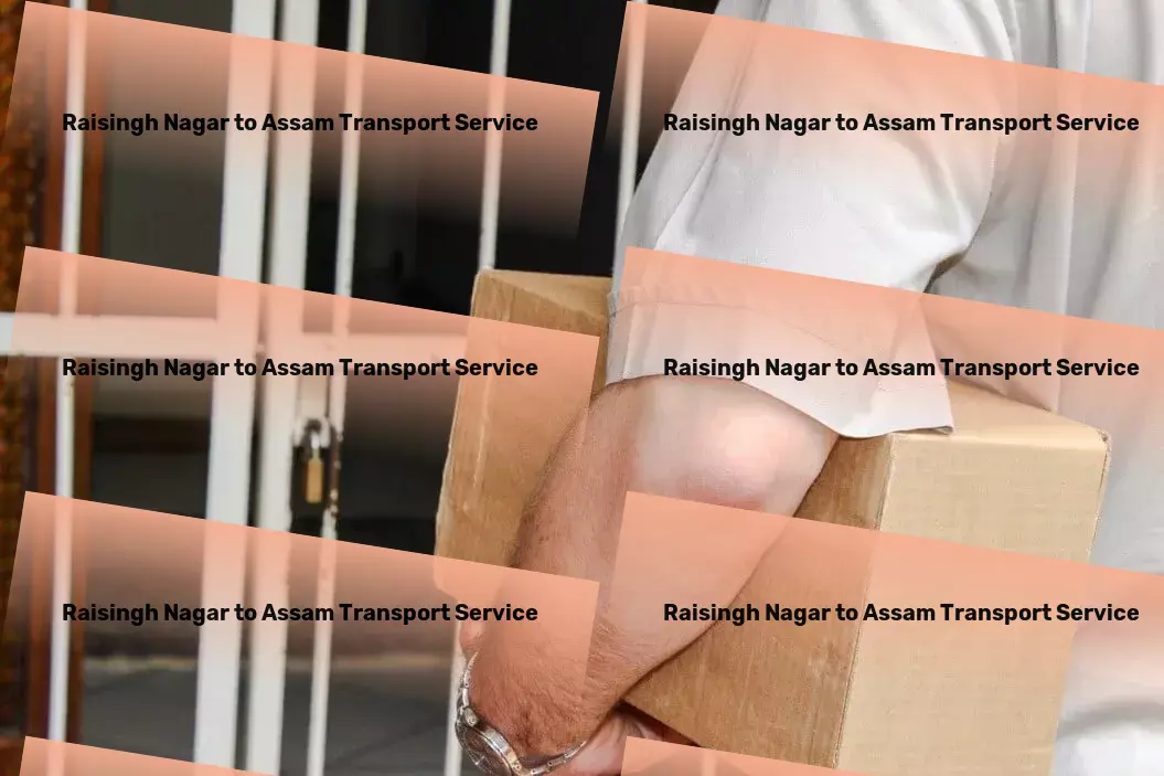 Raisingh Nagar to Assam Transport Redefining simplicity in transporting goods within India! - Local delivery services