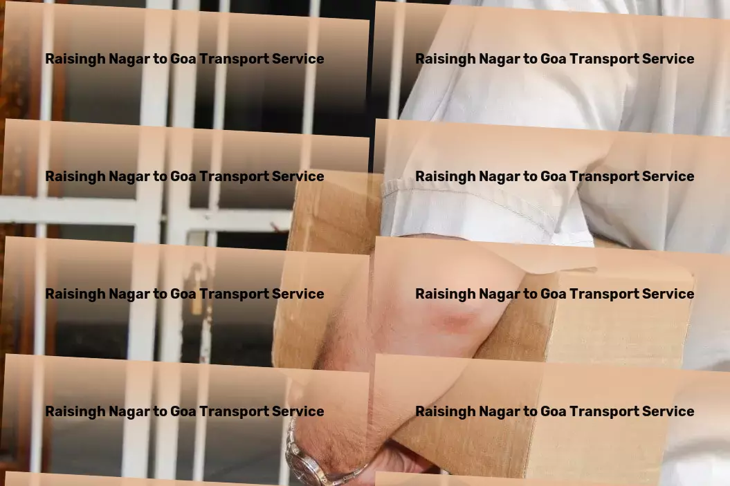 Raisingh Nagar to Goa Transport Retail distribution logistics