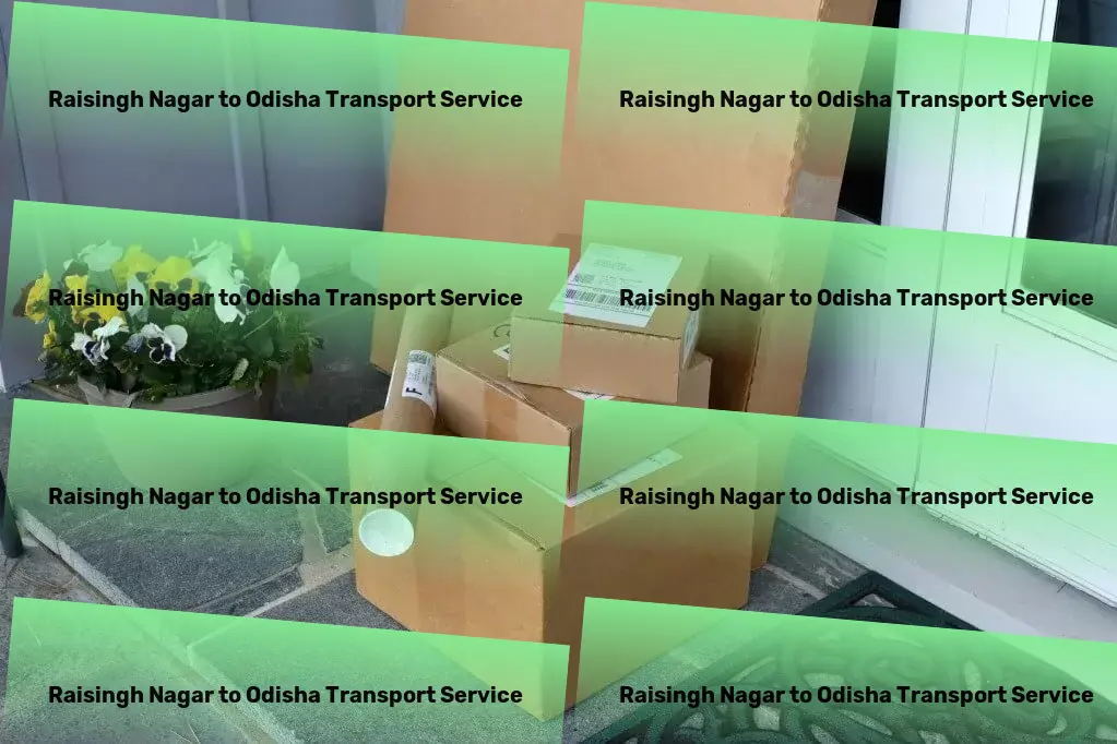 Raisingh Nagar to Odisha Transport Express goods logistics