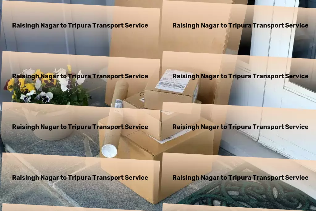 Raisingh Nagar to Tripura Transport Door-to-door freight solutions