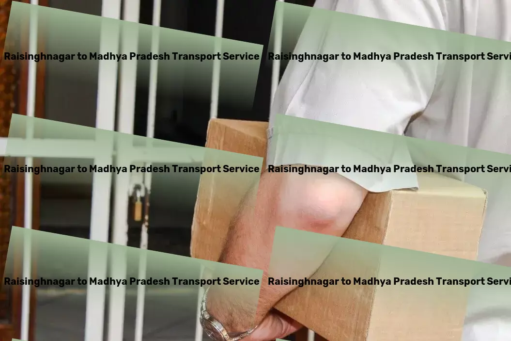 Raisinghnagar to Madhya Pradesh Transport Customized freight delivery