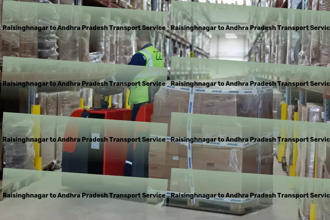 Raisinghnagar to Andhra Pradesh Transport Bringing efficiency to India's goods transportation like never before! - Local logistics and shipment