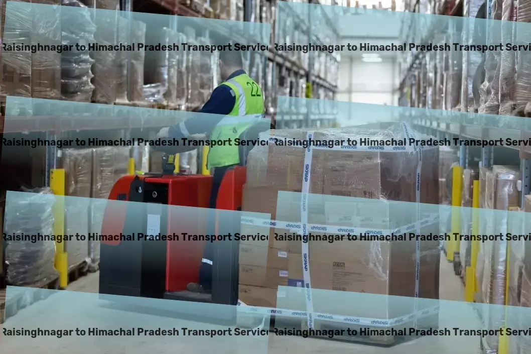 Raisinghnagar to Himachal Pradesh Transport Unleashing productivity in Indian logistics operations. - Multi-regional cargo shipping