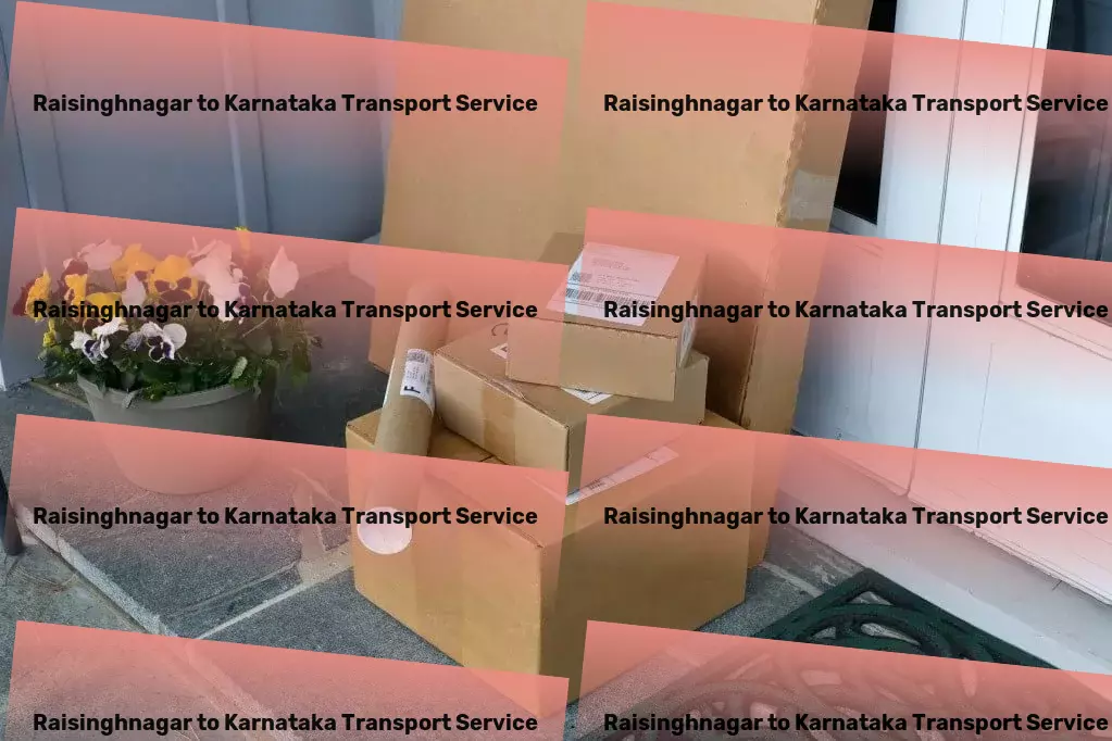 Raisinghnagar to Karnataka Transport Door-to-door cargo services