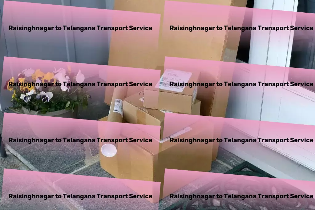 Raisinghnagar to Telangana Transport Express freight logistics